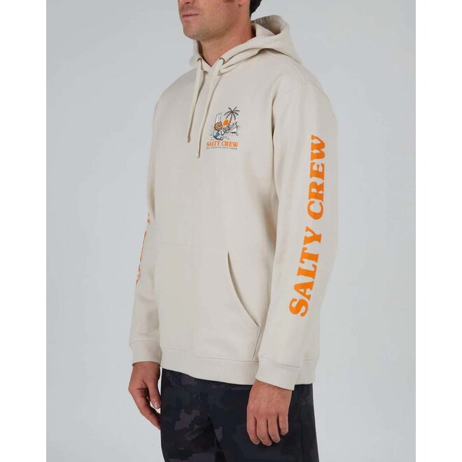 Salty Crew Heren Siesta Hood Fleece Bone