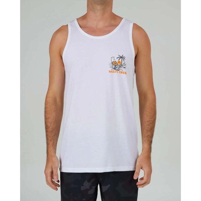 Salty Crew Heren Siesta Tank White