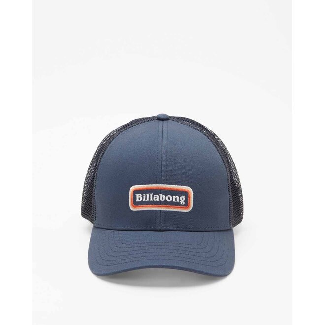 Billabong Walled Trucker Cap Denim Blue