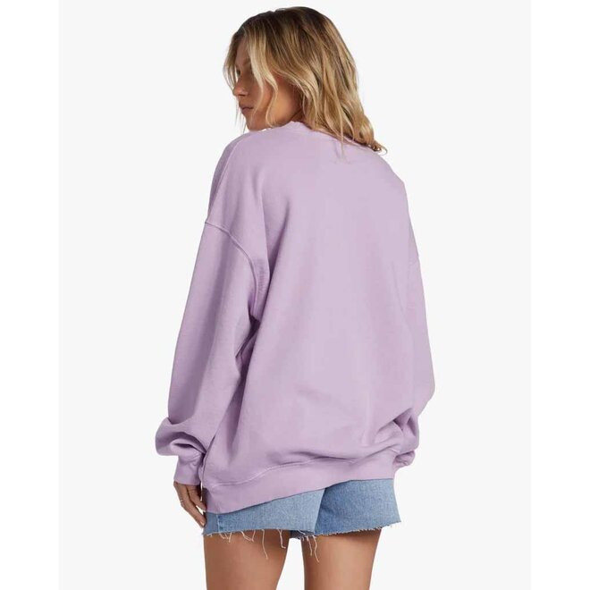 Billabong Dames Ride In Sweater Peaceful Lilac