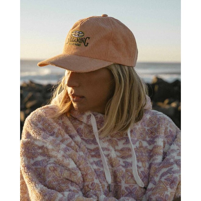 Billabong Since 73 Corduroy Cap Sweet Peach