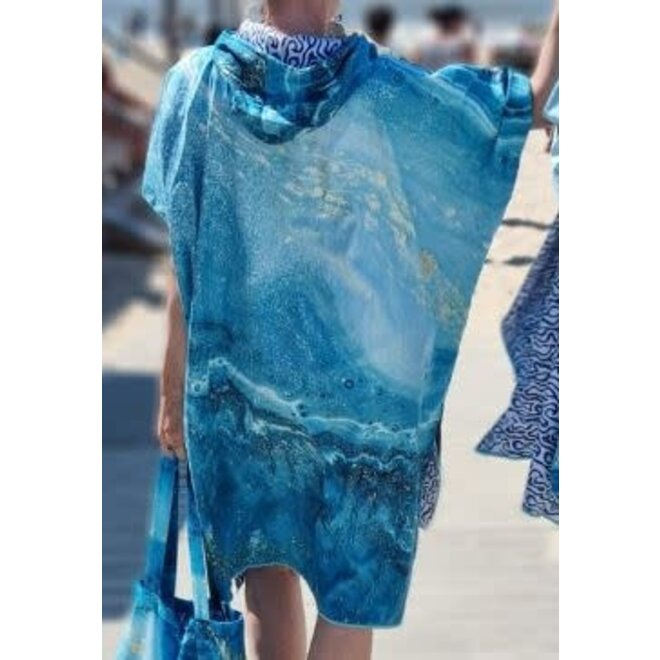 ZusenZomer Poncho Ocean