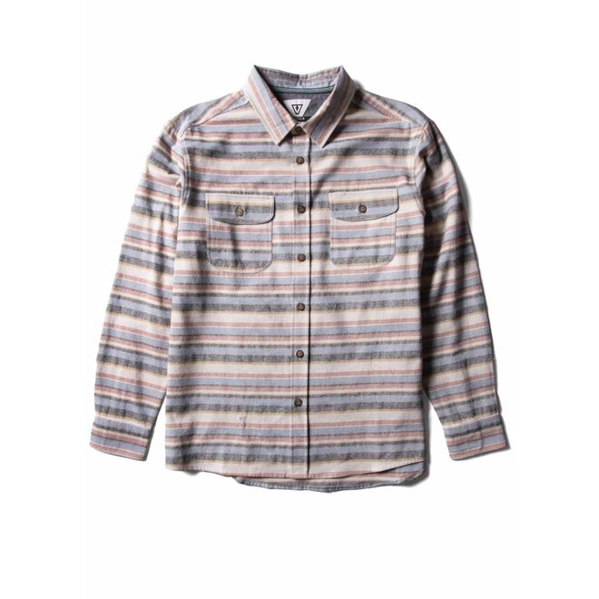 Vissla Heren Central Coast Eco LS Flannel Dune