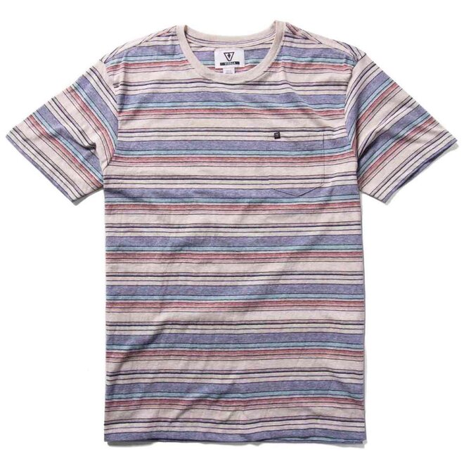 Vissla Heren Sandpiper SS PKT Tee Harbor Blue