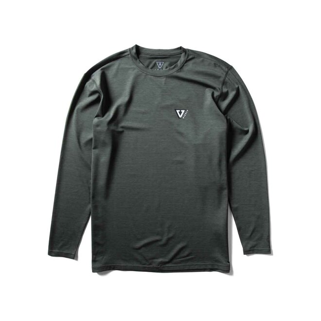 Vissla Heren Twisted Eco Long Sleeve Lycra Military Heather