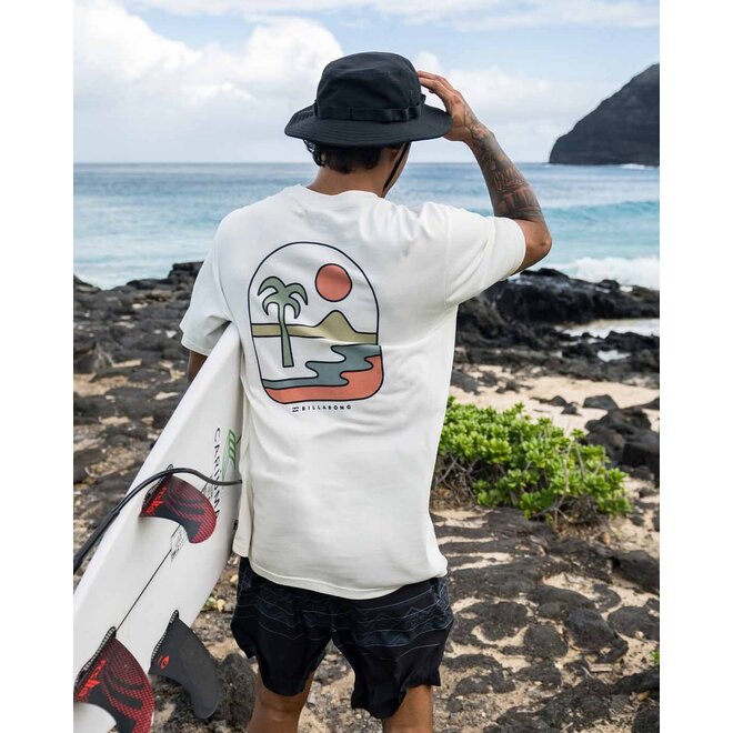 Billabong Heren Sands Tee Off White