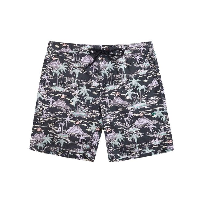 Vissla Heren Tropical 17" Walkshort Phantom