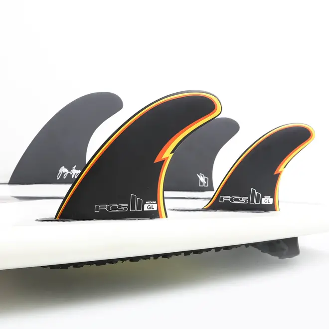 FCS II GL PC Black Tri-Quad Fins