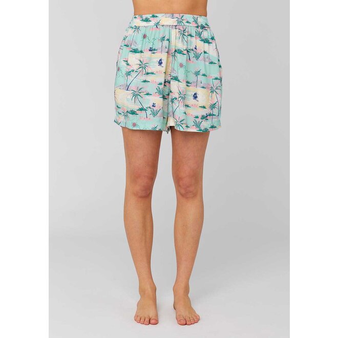 Sisstrevolution Dames Kalaoa Walkshort Light Jade