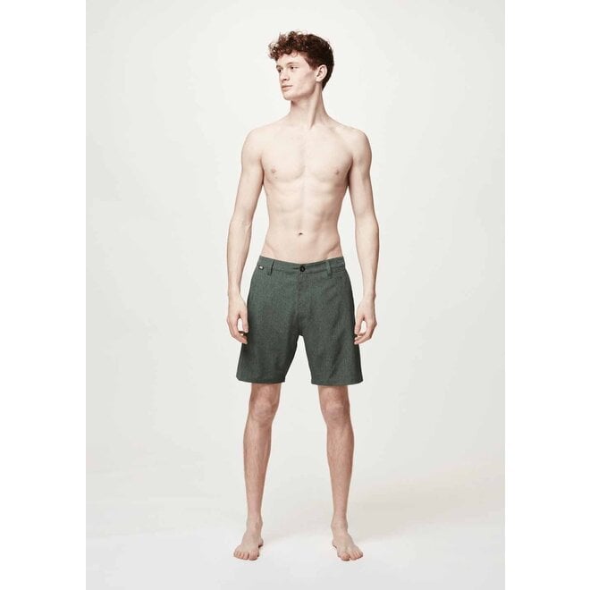 Picture Mens Podar Hybrid 19 Boardshorts Jungle Green