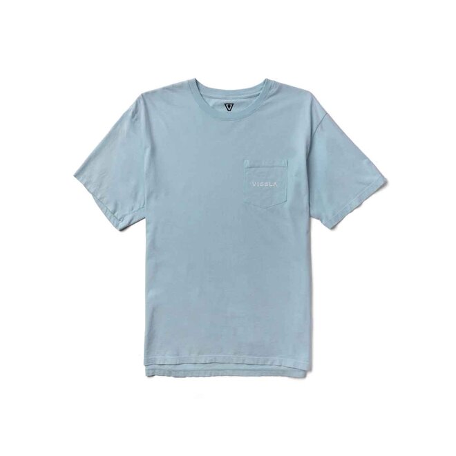 Vissla Heren Out The Window Premium SS Tee Chambray
