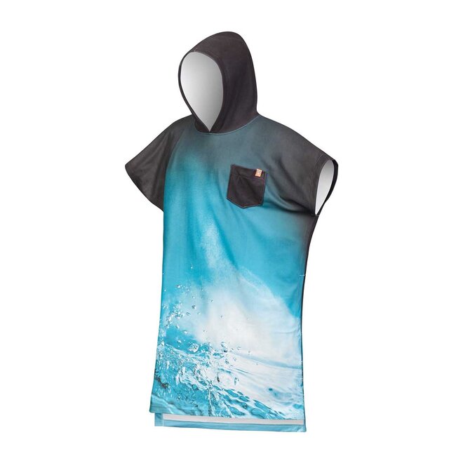 After Surf Poncho Microfiber Underwater