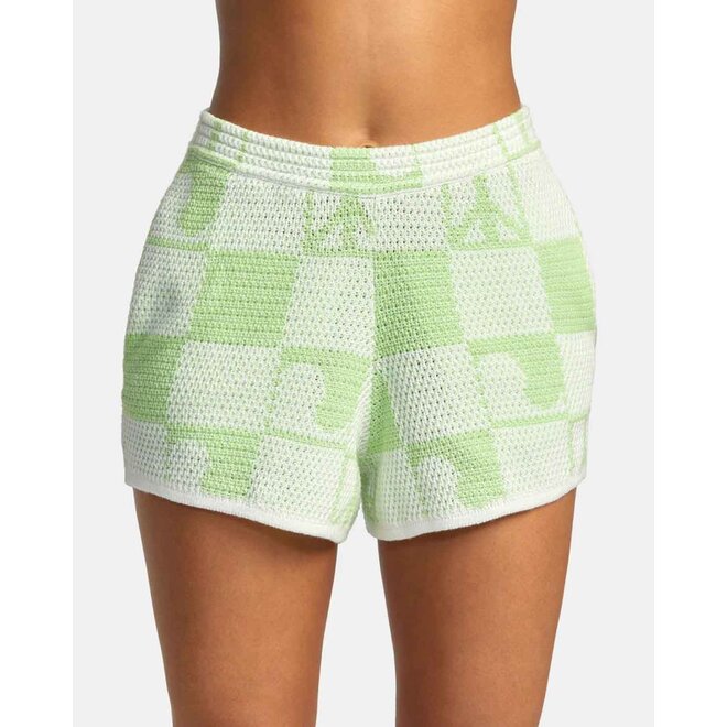 RVCA Dames Patched Sawyer Short Glow