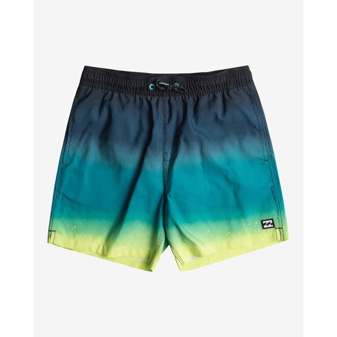 Billabong All Day Fade Layback Boys Boardshort Black