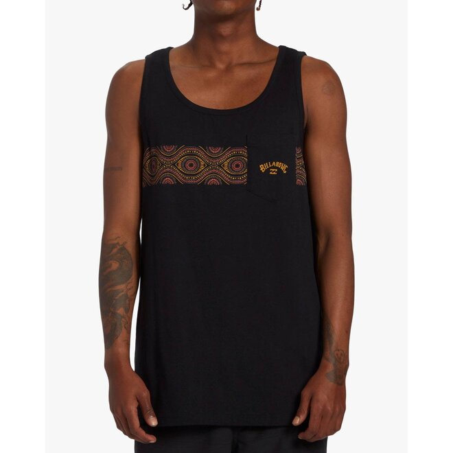 Billabong Heren Spinner Tank Top Black