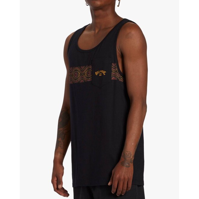 Billabong Heren Spinner Tank Top Black