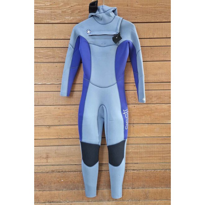 Sisstrevolution My Seas 5/4 Dames Wetsuit Hooded Blue Moon