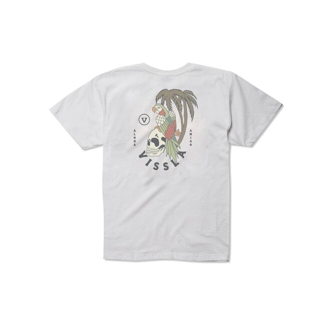 Vissla Parrodise Boys SS Tee White