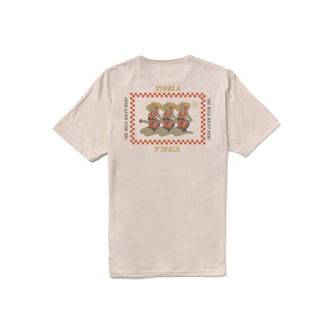 Vissla Mens Soren Serenade Organic Tee Bone