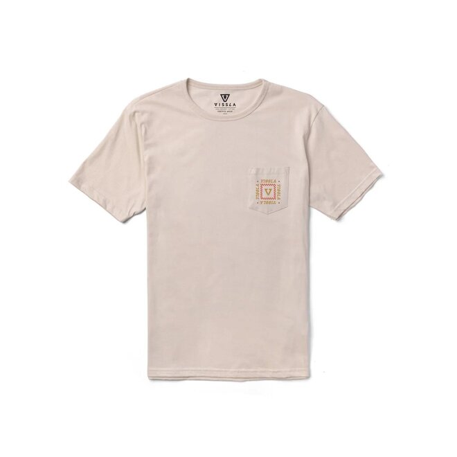 Vissla Mens Soren Serenade Organic Tee Bone