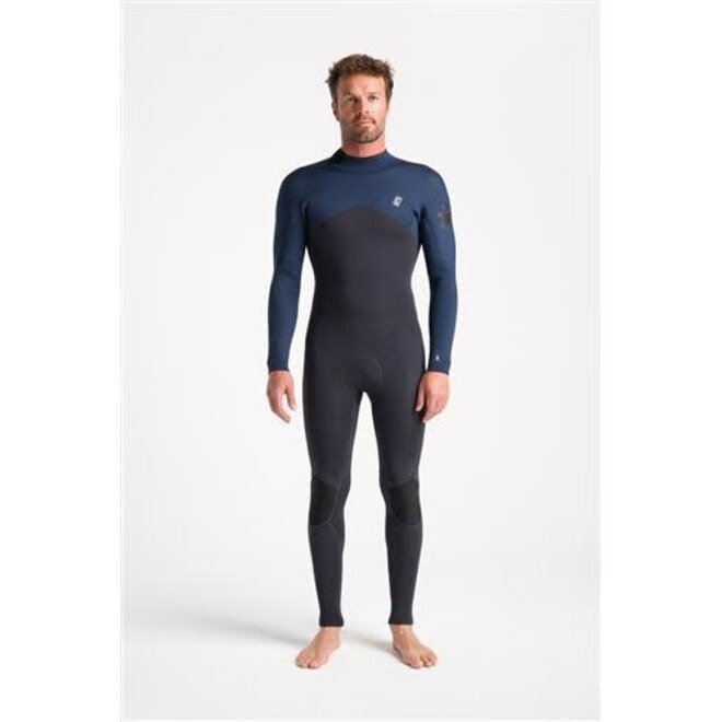 C-Skins Session 4:3 Mens GBS Back Zip Steamer - AN-BSX-WI