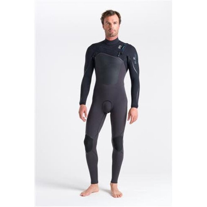 C-Skins CS- Wired 4:3 Mens LQS Chest Zip wetsuit-MX-BK-XP
