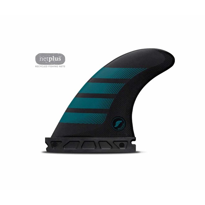 Futures Fins F4 Alpha Thruster Carbon Aqua Small