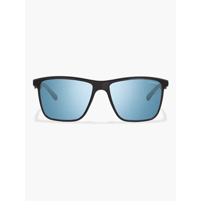 Red Bull Spect Blade Sunglasses Matt Black - Ice Blue Polarised