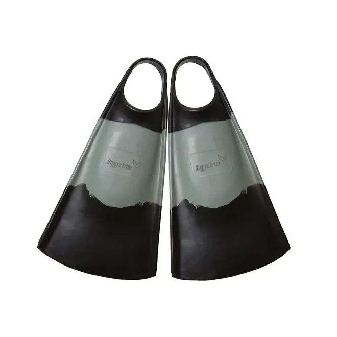 Hydro OG Bodyboard / Swim Fin Black and Charcoal - Extra Small