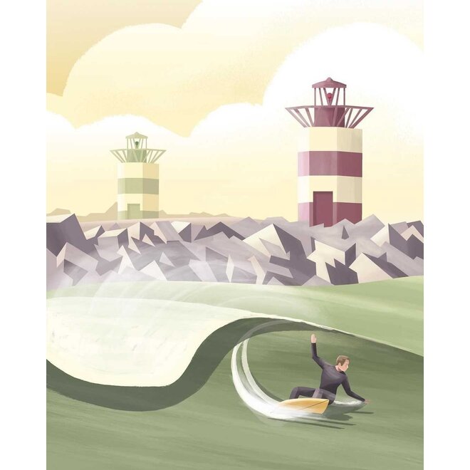 Trevor Humphres Skiffa Bay Poster