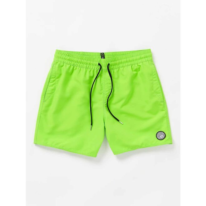 Volcom Heren Lido Solid Trunk 16" Shorts Electric Green