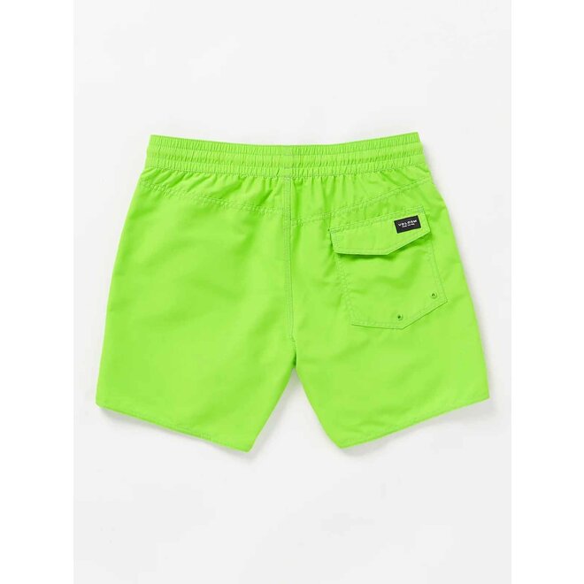 Volcom Heren Lido Solid Trunk 16" Shorts Electric Green