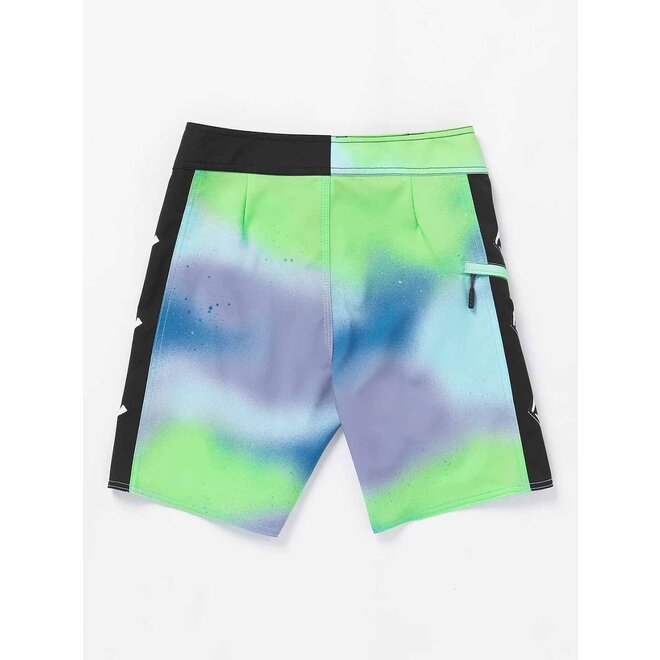 Volcom Kinder Lido Iconic Mod Boardshorts Electric Green