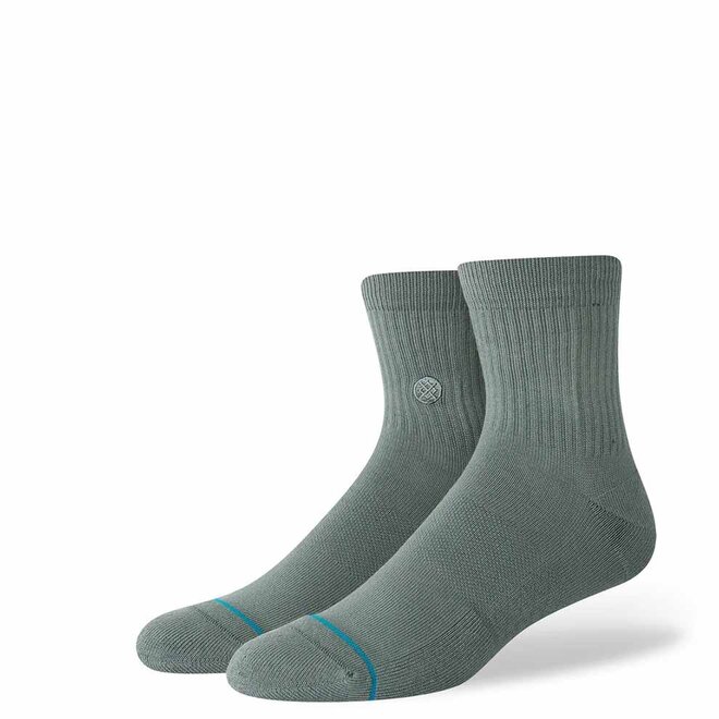 Stance Icon Quarter Socks Teal