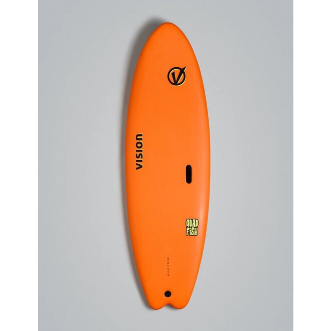 Vision Quad Fish Soft Top 6'0" Orange