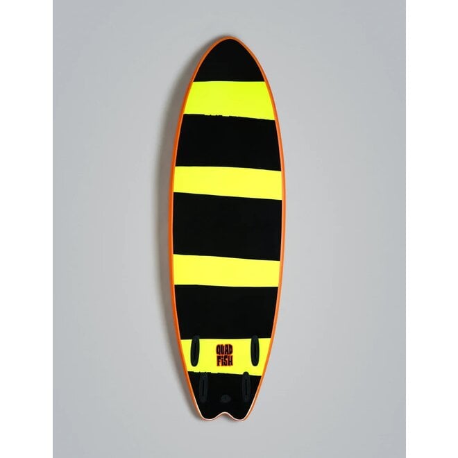 Vision Quad Fish Soft Top 6'0" Orange