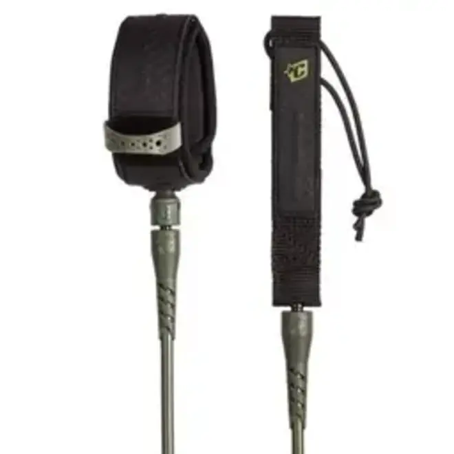 Creatures Of Leisure 9ft Longboard Ankle leash Military Black
