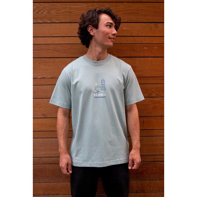 Aloha Lighthouse T-Shirt Teal