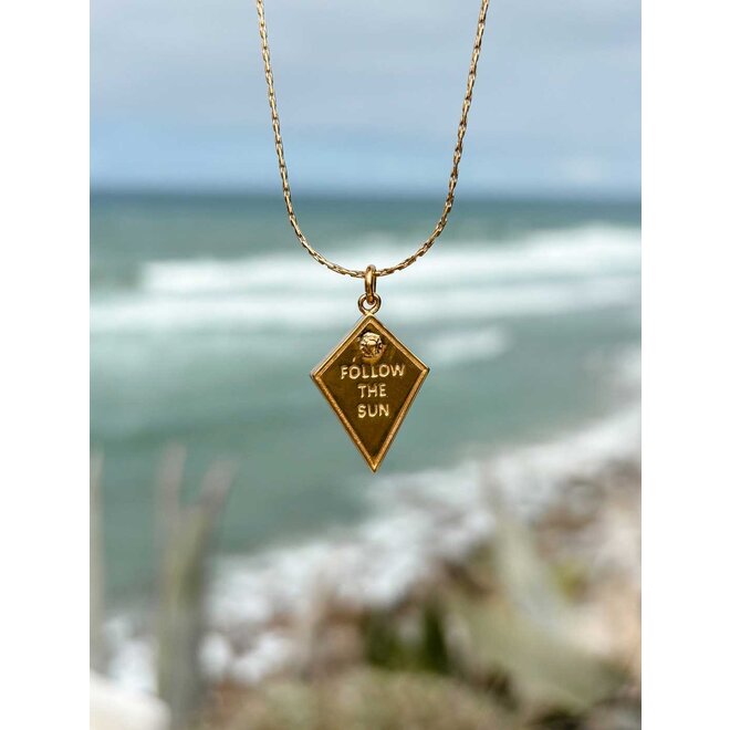 Laguna Treasures Follow The Sun Ketting Goud