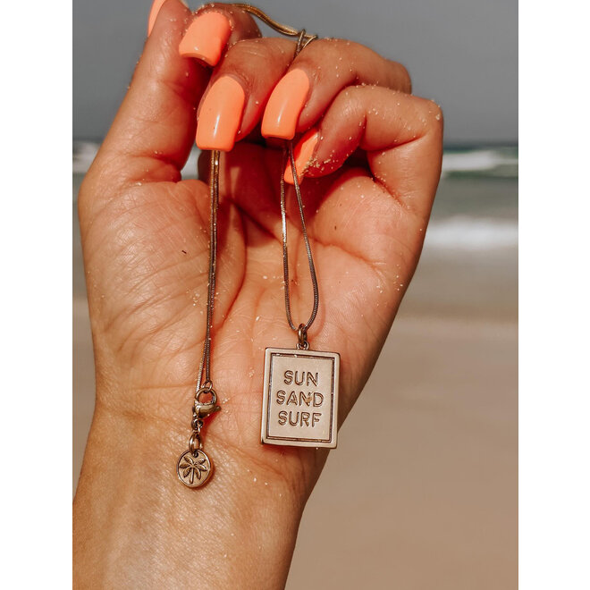 Laguna Treasures Ocean My Loves Necklace Silver