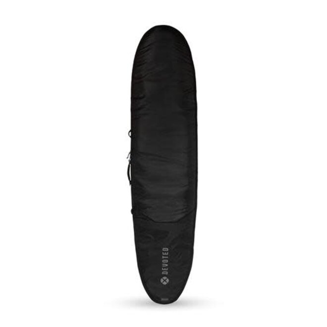 Devoted Longboard 8mm Day Boardbag 8'0" (finslot) Black