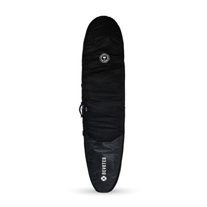 Devoted Travel 10mm Double Boardbag 8'0" (1-2 Boards) Black