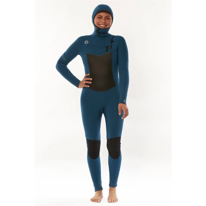 Sisstrevolution 7 Seas 6/5 Women's Hooded Wetsuit Laguna