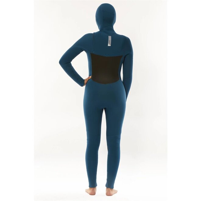 Sisstrevolution 7 Seas 6/5 Dames Hooded Wetsuit Laguna