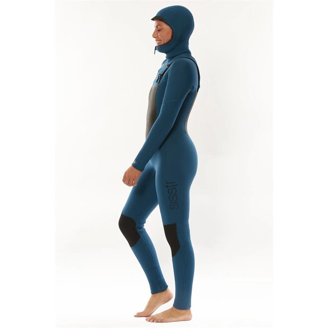 Sisstrevolution 7 Seas 6/5 Women's Hooded Wetsuit Laguna