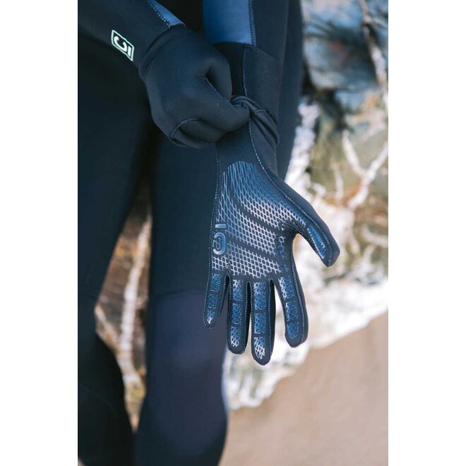 C-Skins Legend 3mm 5 Finger Surf Glove Black