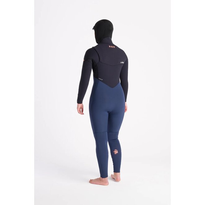 C-Skins ReWired 6/5 Damen Hooded Neoprenanzug – Schwarz