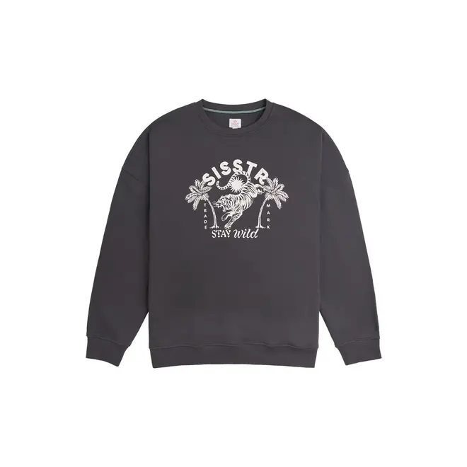 Sisstrevolution Women's Stay Wild Crew Fleece Phantom
