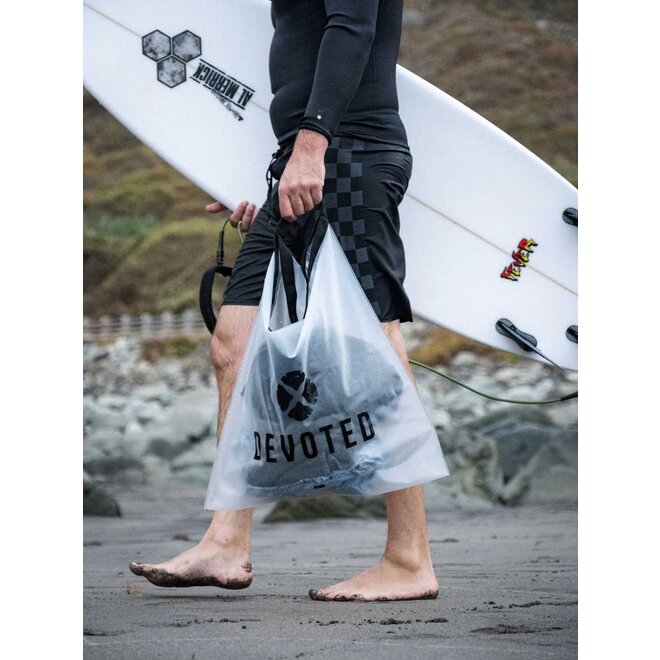 Devoted Waterproof Wetsuit Bag Transparant 27L