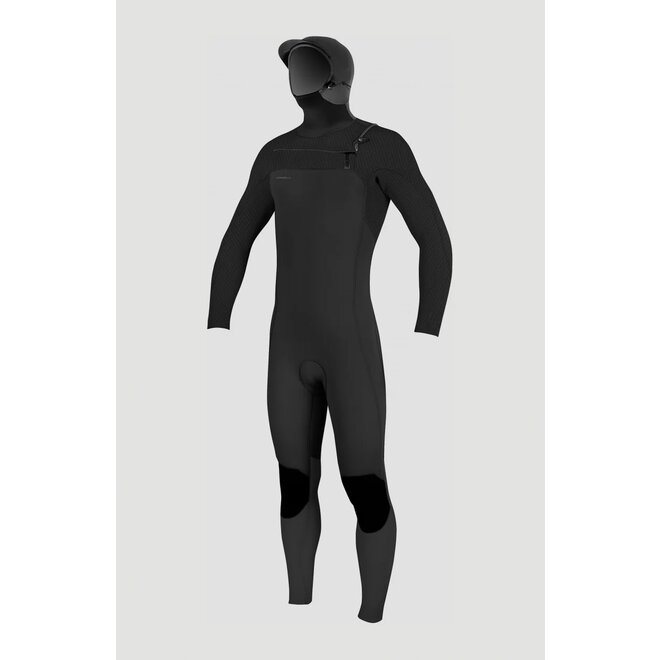 O'Neill Hyperfreak 5/4+ Men's Wetsuit Hooded Black